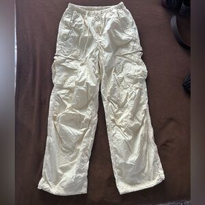 TNA Off-White Cargo Pants